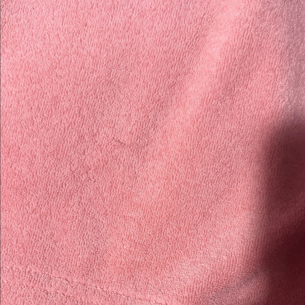 MABLE Terry Cloth Collared Short Set Preppy Casual Top: small Bottoms: large - Picture 3 of 16